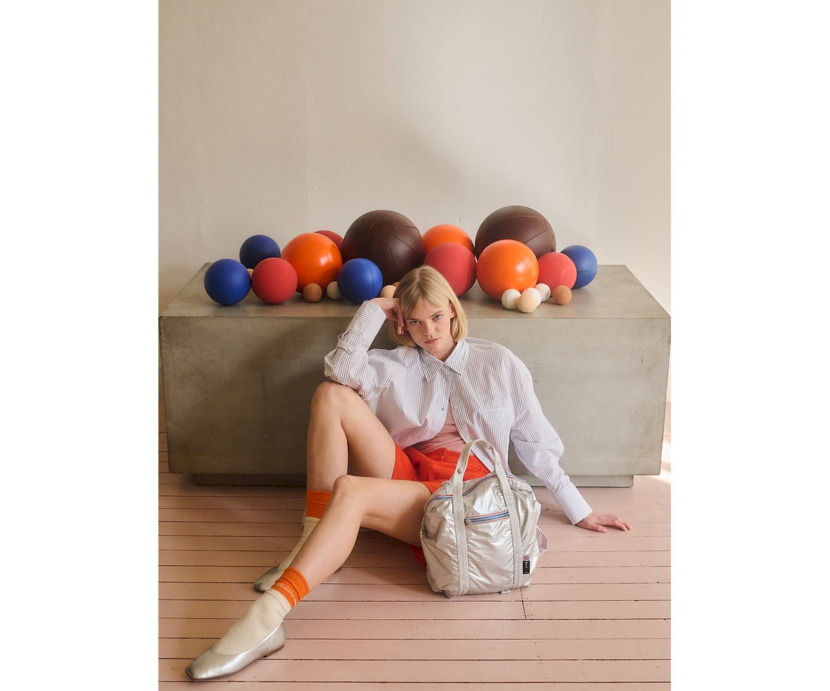 Mochila Desportiva Tinne+Mia Sports Nouk Silver