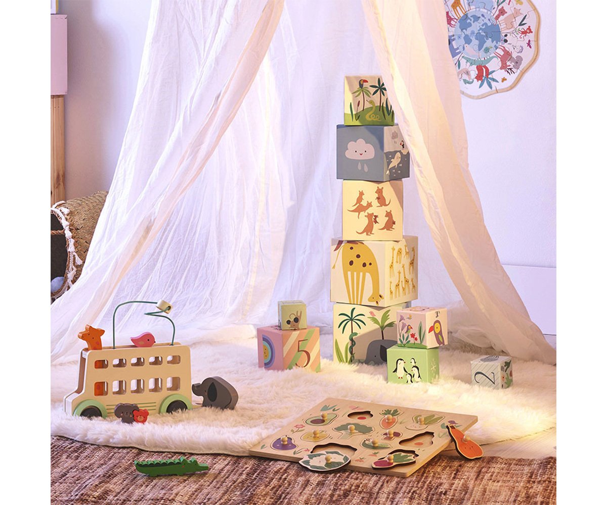 Puzzle Verdura 12 Piezas Tutete