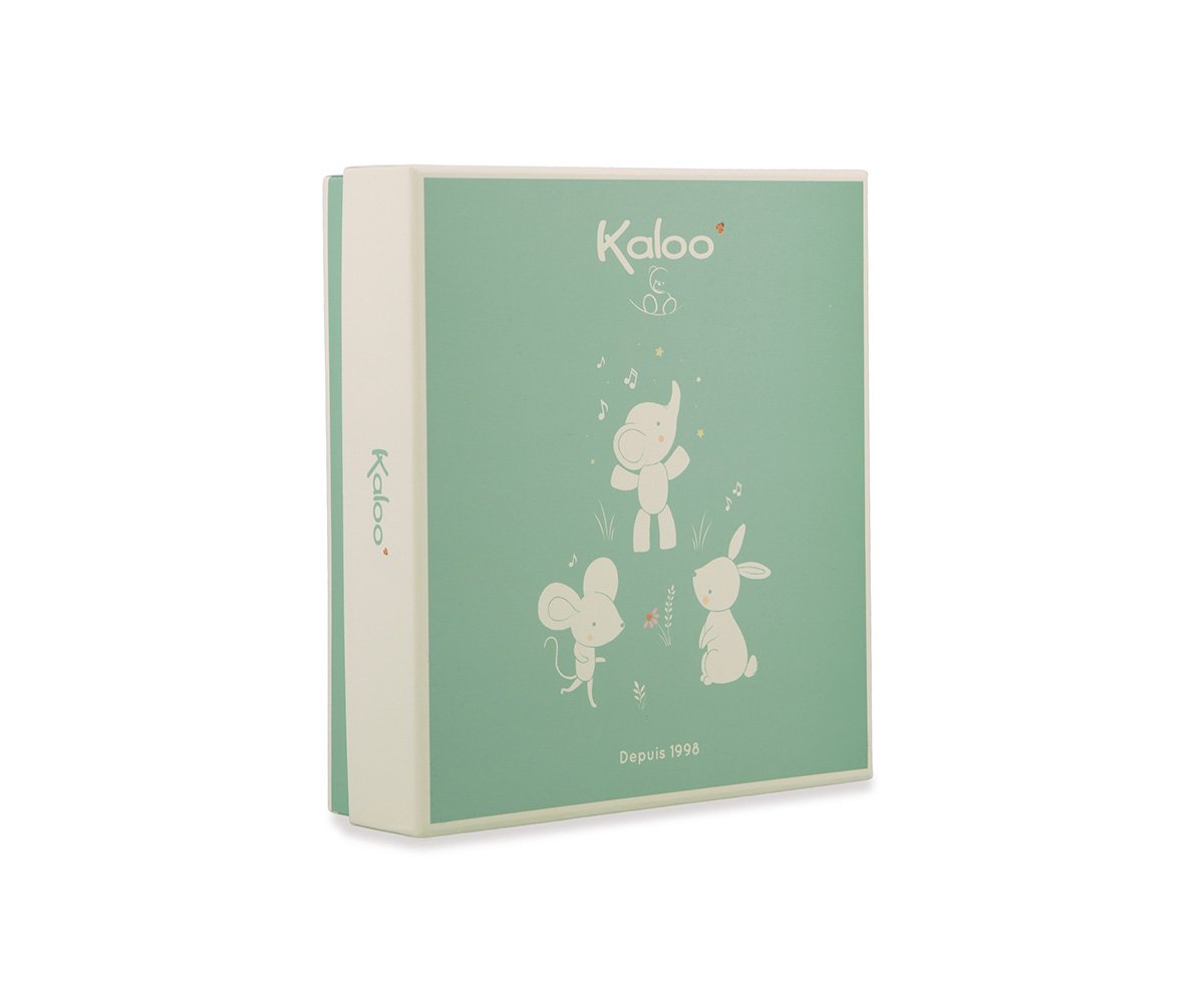 Confezione Regalo Nascita Doudou Elefante + Chiama Angeli