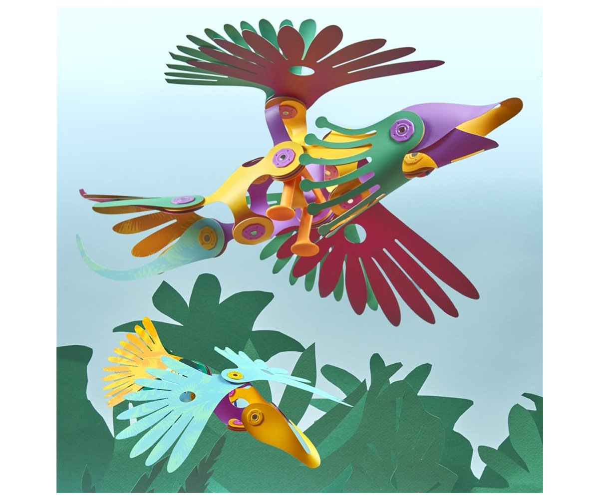 Tropical Birds Pack - 22 pezzi