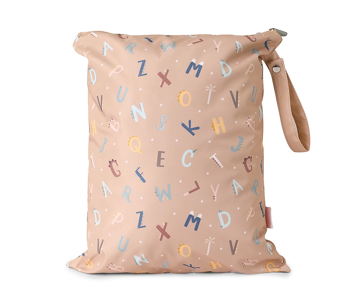 Bolsa Impermevel  Grande Funny Letters Personalizada