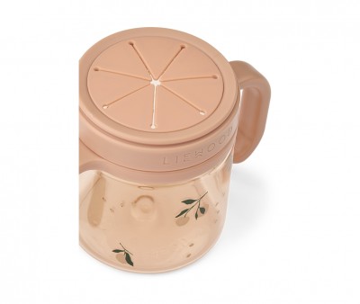 Tazza Dispenser Snack Enyo Peach/Sea Shell