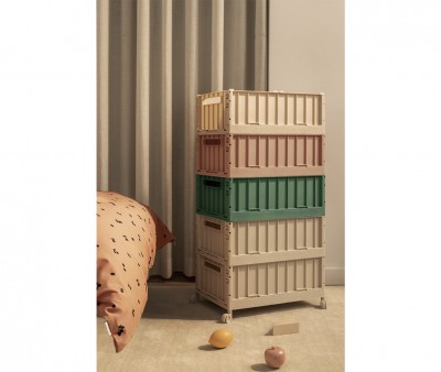 Cesta Organizer Grande con Ruote Weston Sandy