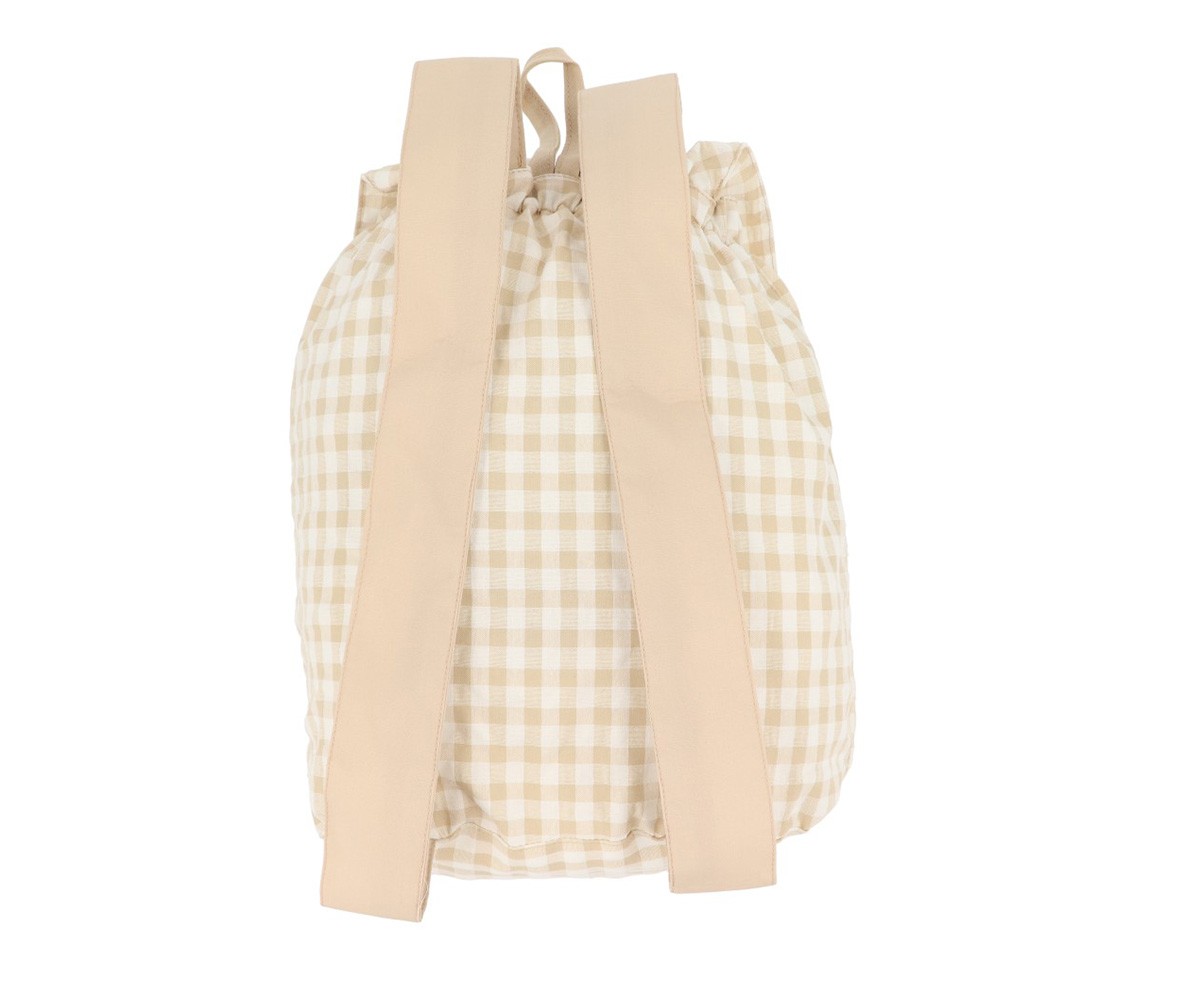 Petit Sac  Dos Vichy Funny Letters Personnalisable