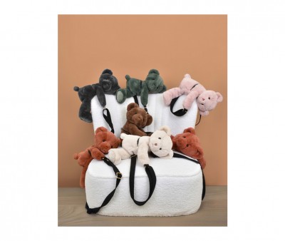 Sac Ours en Peluche Marron 30 cm