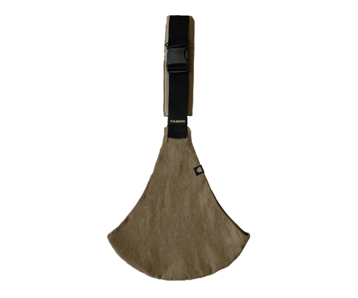 Portabebs Bandolera Wildride Lino Camel