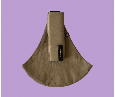 Portabebs Bandolera Wildride Lino Camel