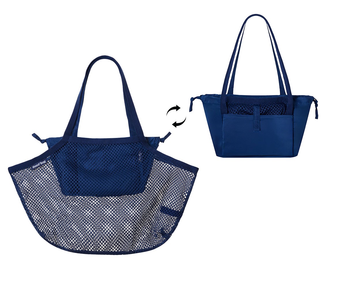 Bolsa Reutilizable 2 en 1 Good'Bag Blue