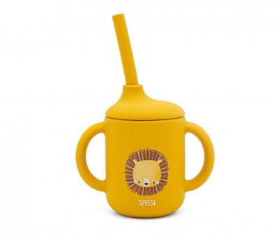 Taza de Silicona con Pajita Len 120ml