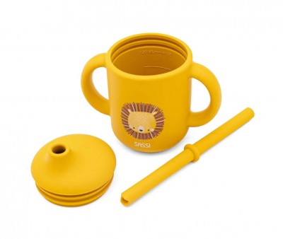 Taza de Silicona con Pajita Len 120ml