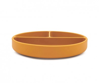 Plato de Silicona con Compartimentos Len