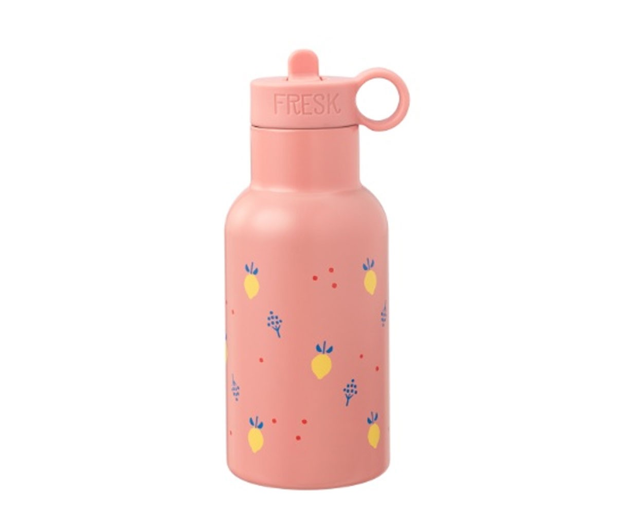 Bottiglia Termica con Tappo+Beccuccio Limoni 350ml
