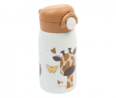Borraccia Termica Acciaio Giraffe