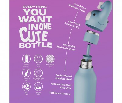 Borraccia Termica Bestie Elefante 460 ml