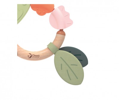 Dentarelo in Legno e Silicone Grass