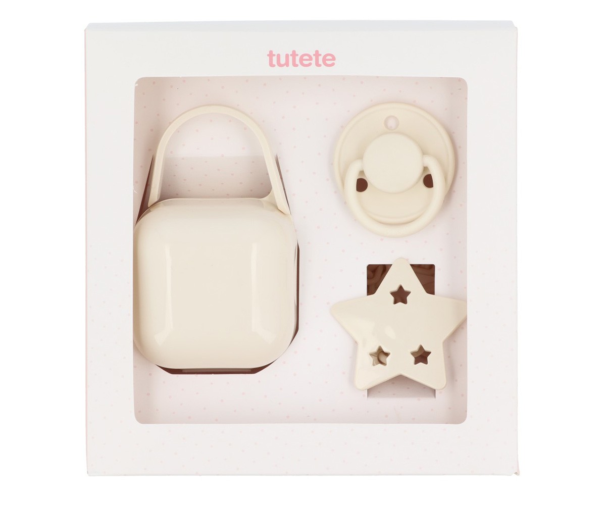 Pack Regalo Beb BIBS Lux Ivory Personalizable