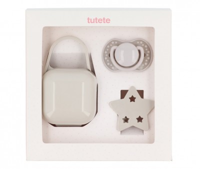 Pack Regalo Beb Lovi Gris Personalizable