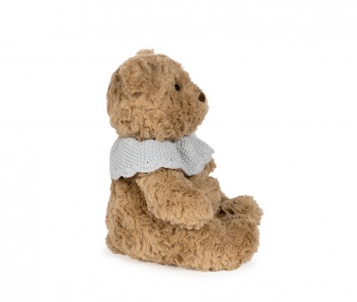 Peluche Plush Bear Tricot Blue