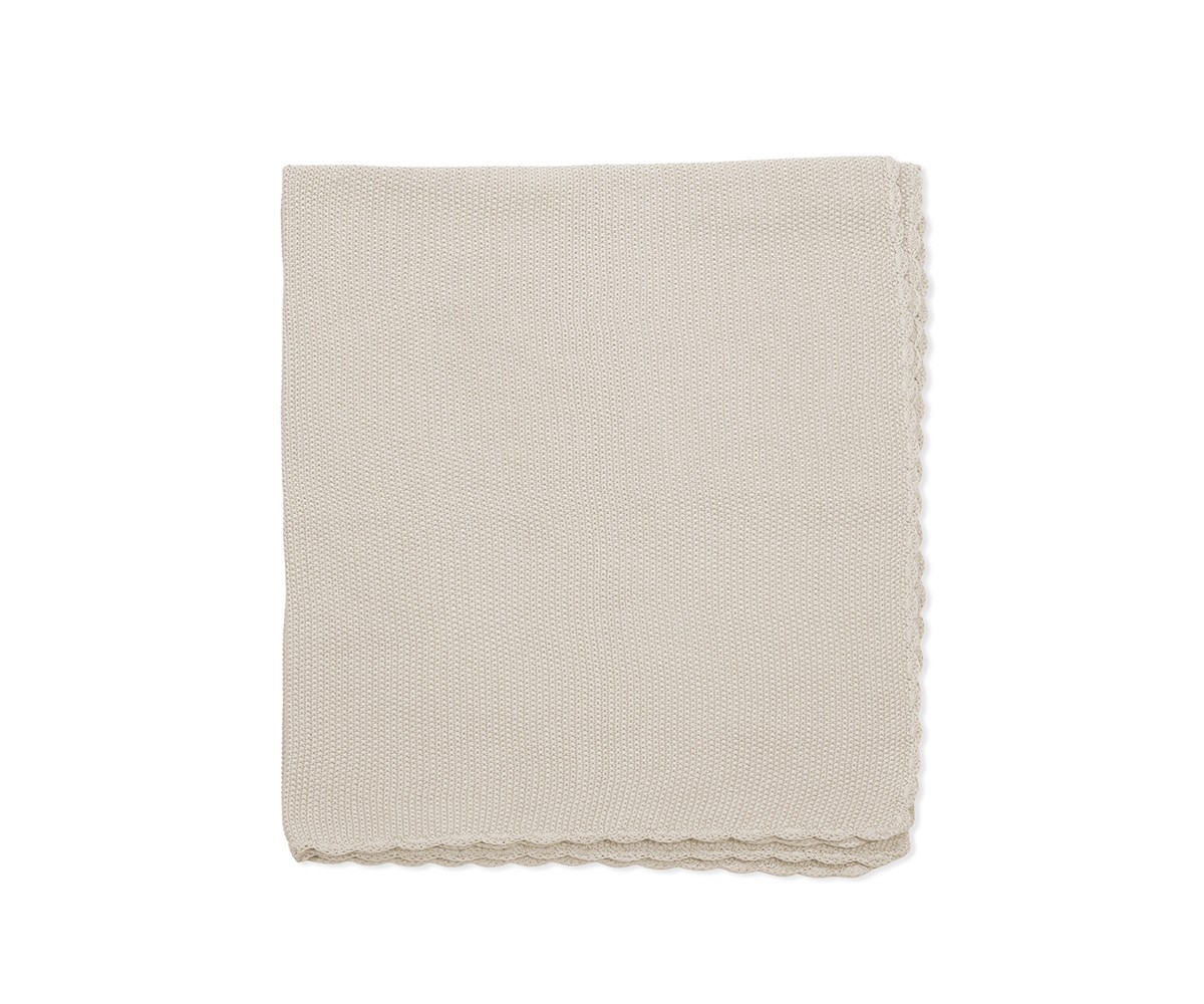 Manta Arrullo Tricot Beige Personalizable