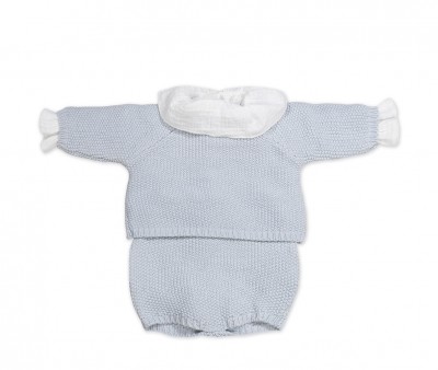 Tricot Jersey, Ranita y Body Bambula Blue