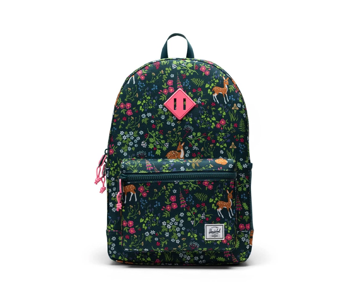 Mochila Herschel Heritage Youth Personalizable Deer Woodland Dark Sea