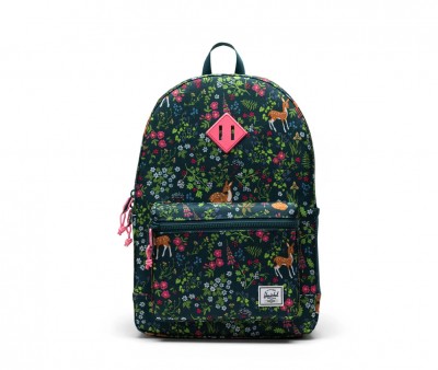 Mochila Herschel Heritage Youth Personalizable Deer Woodland Dark Sea