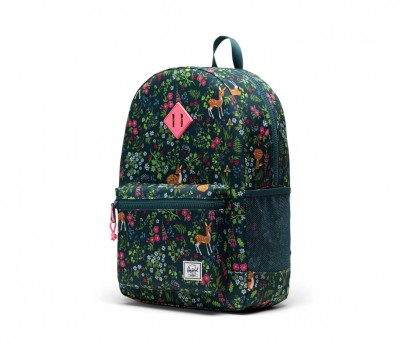 Mochila Herschel Heritage Youth Personalizable Deer Woodland Dark Sea
