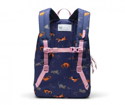 Mochila Herschel Heritage Youth Personalizable Playing Cats