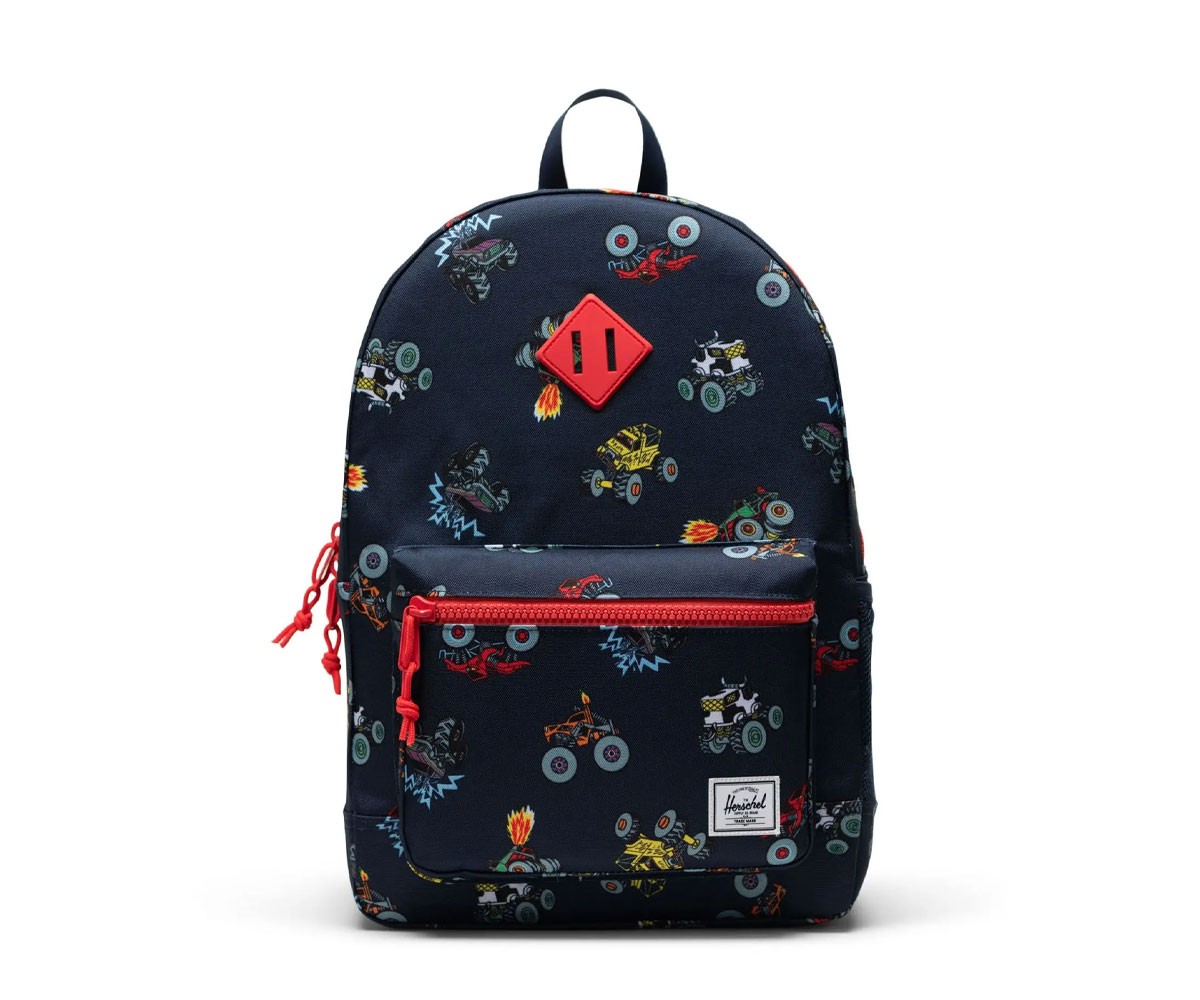 Mochila Herschel Heritage Youth Personalizable Monster Trucks