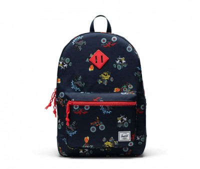 Mochila Monster Trucks personalizvel Herschel Heritage Youth 