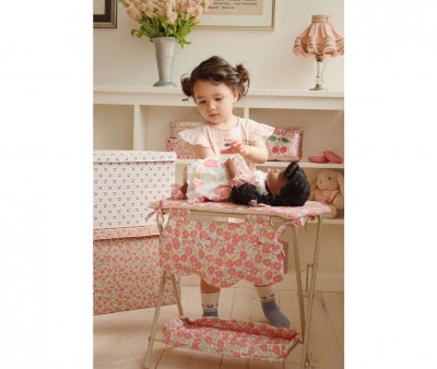 Table  Langer pour Poupes Rose Anglaise