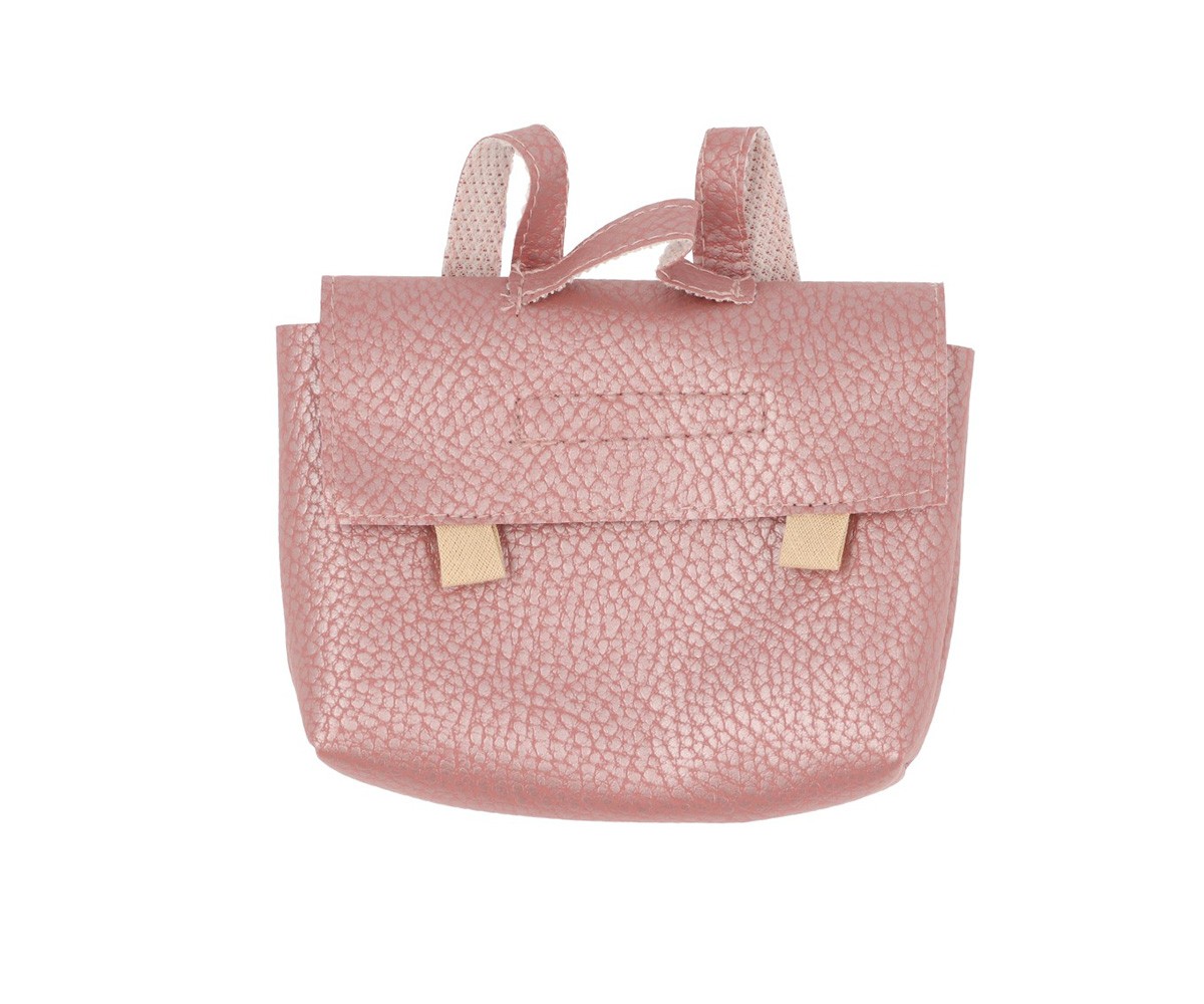 Zaino Vintage Swan Rose Nacre Bambola Minikane