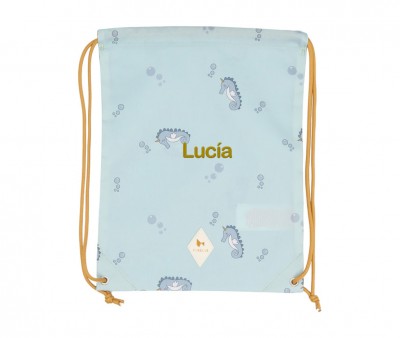 Mochila Saco Personalizvel Under the Sea