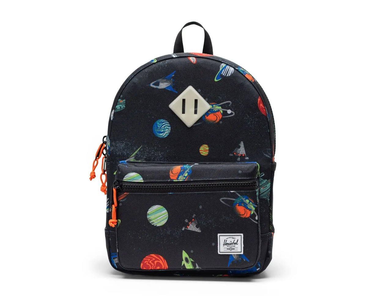 Mochila Herschel Heritage Kids Personalizable Space Adventure Glow