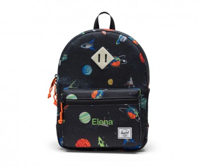 Mochila Herschel Heritage Kids Personalizable Space Adventure Glow