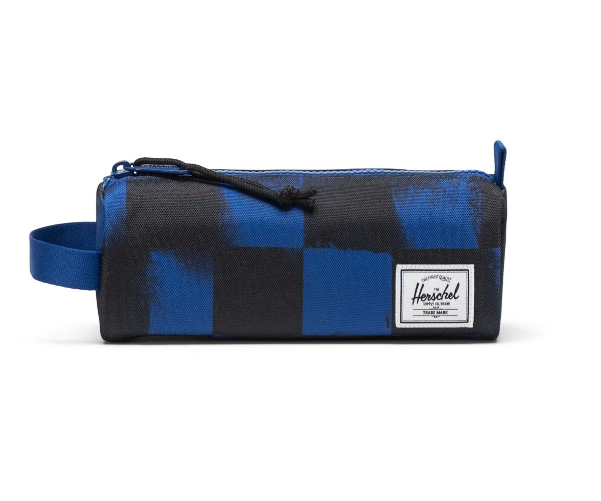 Estuche Settlement Stencil Checker Sodalite Blue Personalizable