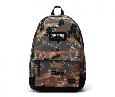 Mochila Herschel Thrasher Gonz Classic XL Personalizable Woodland Camo