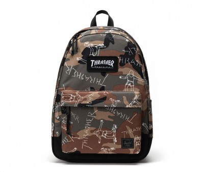 Mochila Herschel Thrasher Gonz Classic XL Personalizable Woodland Camo