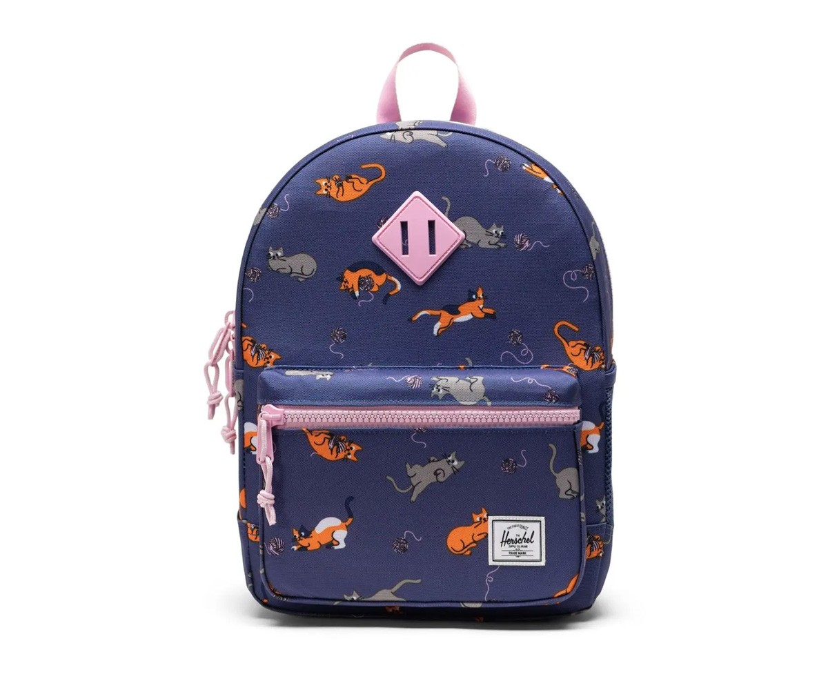 Mochila Herschel Heritage Kids Personalizable Playing Cats