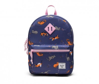 Mochila Herschel Heritage Kids Personalizable Playing Cats