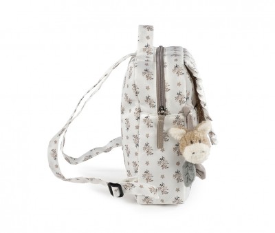 Mochila Infantil Botton Flores Personalizable