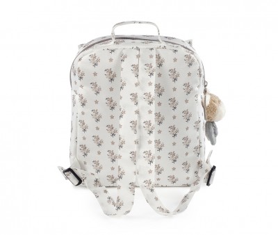 Mochila Infantil Botton Flores Personalizable