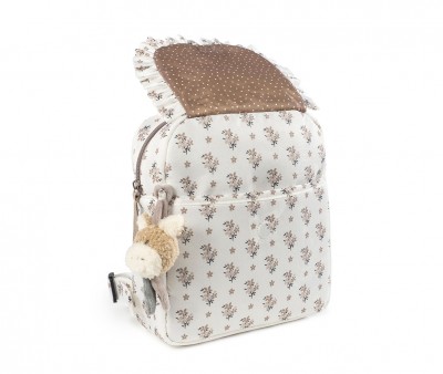 Mochila Infantil Botton Flores Personalizable