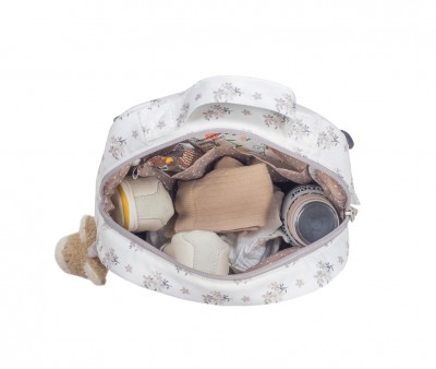 Mochila Infantil Botton Flores Personalizable