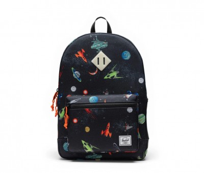 Mochila Herschel Heritage Youth Personalizable Space Adventure Glow