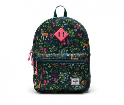 Mochila Herschel Heritage Kids Personalizable Deer Woodland Dark Sea