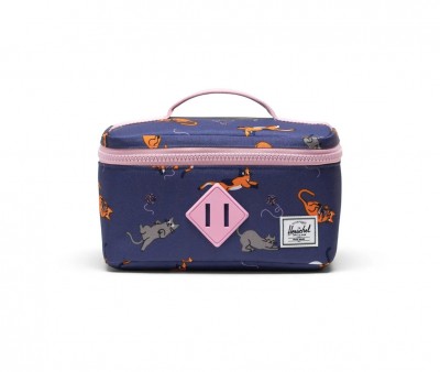 Bolsa Merienda Trmica Little Herschel Heritage Playing Cats