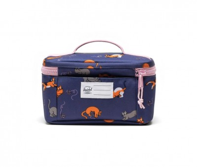 Bolsa Merienda Trmica Little Herschel Heritage Playing Cats