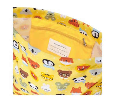 Mochila Saco Animal Friends Personalizable