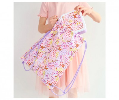 Mochila Saco Flower Garden Personalizable
